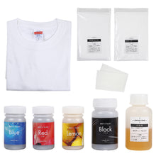 画像をギャラリービューアに読み込む, Tシャツ染色キット（淡色）
